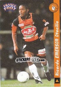 Sticker Ricardo Emerson Ofacilio - France Foot 1998-1999 n. 90 - Ds