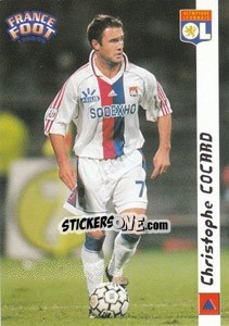 Figurina Christophe Cocard - France Foot 1998-1999 n. 102 - Ds