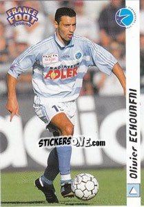 Cromo Olivier Echouafni - France Foot 1998-1999 n. 246 - Ds