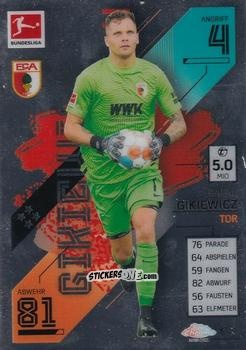 Figurina Rafal Gikiewicz - German Bundesliga 2021-2022. Match Attax Chrome
 n. 1 - Topps