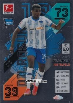 Sticker Javairô Dilrosun - German Bundesliga 2021-2022. Match Attax Chrome
 n. 13 - Topps