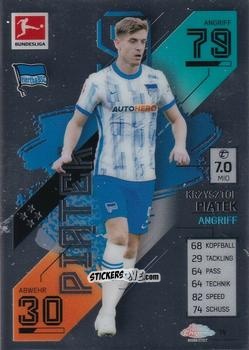 Cromo Krzysztof Piątek  - German Bundesliga 2021-2022. Match Attax Chrome
 n. 14 - Topps