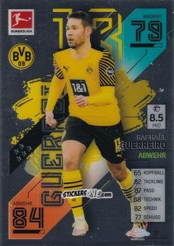 Figurina Raphaël Guerreiro - German Bundesliga 2021-2022. Match Attax Chrome
 n. 37 - Topps