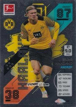 Cromo Erling Haaland - German Bundesliga 2021-2022. Match Attax Chrome
 n. 43 - Topps
