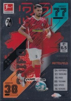 Figurina Vincenzo Grifo - German Bundesliga 2021-2022. Match Attax Chrome
 n. 52 - Topps