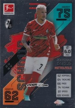 Figurina Jonathan Schmid - German Bundesliga 2021-2022. Match Attax Chrome
 n. 53 - Topps