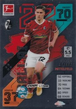 Cromo Roland Sallai - German Bundesliga 2021-2022. Match Attax Chrome
 n. 55 - Topps