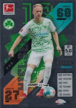 Figurina Havard Nielsen - German Bundesliga 2021-2022. Match Attax Chrome
 n. 64 - Topps