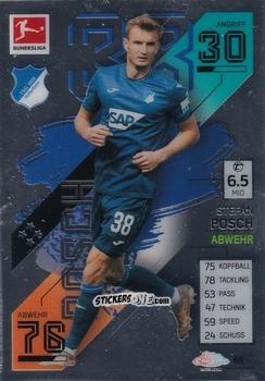 Sticker Stefan Posch - German Bundesliga 2021-2022. Match Attax Chrome
 n. 66 - Topps