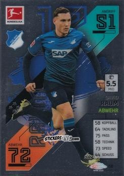Sticker David Raum - German Bundesliga 2021-2022. Match Attax Chrome
 n. 68 - Topps