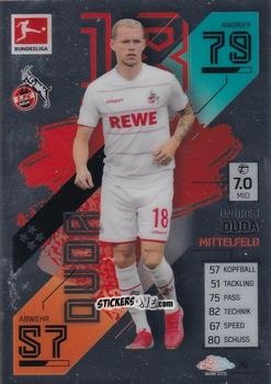 Sticker Ondrej Duda - German Bundesliga 2021-2022. Match Attax Chrome
 n. 76 - Topps