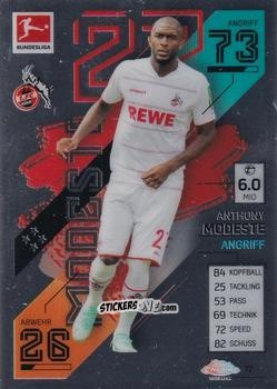 Figurina Anthony Modeste - German Bundesliga 2021-2022. Match Attax Chrome
 n. 77 - Topps