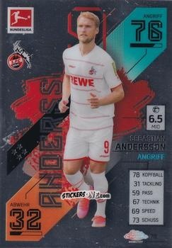 Sticker Sebastian Andersson - German Bundesliga 2021-2022. Match Attax Chrome
 n. 78 - Topps