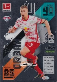 Sticker Willi Orban - German Bundesliga 2021-2022. Match Attax Chrome
 n. 81 - Topps