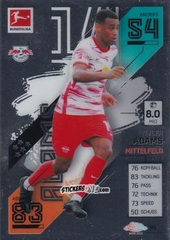 Cromo Tyler Adams - German Bundesliga 2021-2022. Match Attax Chrome
 n. 84 - Topps