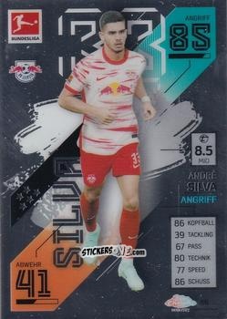 Figurina André Silva - German Bundesliga 2021-2022. Match Attax Chrome
 n. 86 - Topps