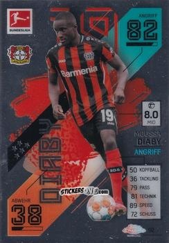 Sticker Moussa Diaby - German Bundesliga 2021-2022. Match Attax Chrome
 n. 92 - Topps