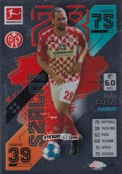 Cromo Ádám Szalai - German Bundesliga 2021-2022. Match Attax Chrome
 n. 100 - Topps