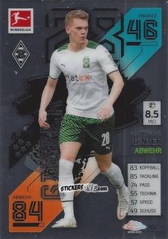 Sticker Matthias Ginter - German Bundesliga 2021-2022. Match Attax Chrome
 n. 102 - Topps