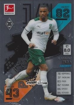 Figurina Alassane Plea - German Bundesliga 2021-2022. Match Attax Chrome
 n. 107 - Topps