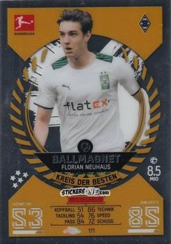 Figurina Florian Neuhaus - German Bundesliga 2021-2022. Match Attax Chrome
 n. 171 - Topps