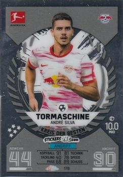 Figurina André Silva - German Bundesliga 2021-2022. Match Attax Chrome
 n. 178 - Topps
