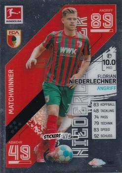 Figurina Florian Niederlechner - German Bundesliga 2021-2022. Match Attax Chrome
 n. 180 - Topps