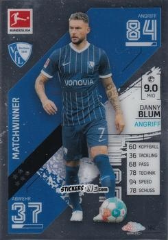 Sticker Danny Blum - German Bundesliga 2021-2022. Match Attax Chrome
 n. 182 - Topps