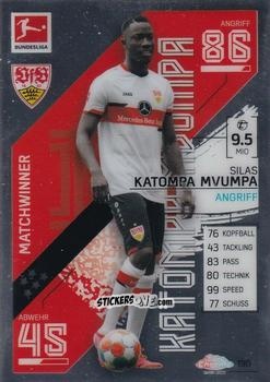 Cromo Silas Katompa Mvumpa - German Bundesliga 2021-2022. Match Attax Chrome
 n. 190 - Topps