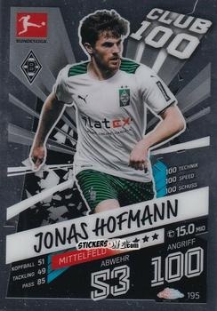 Sticker Jonas Hofmann - German Bundesliga 2021-2022. Match Attax Chrome
 n. 195 - Topps