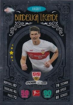 Cromo Mario Gomez - German Bundesliga 2021-2022. Match Attax Chrome
 n. 200 - Topps