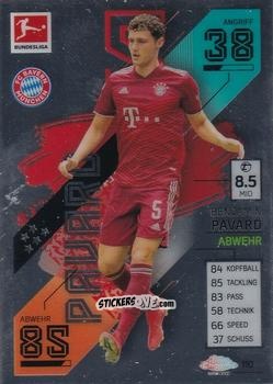 Sticker Benjamin Pavard - German Bundesliga 2021-2022. Match Attax Chrome
 n. 110 - Topps