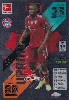 Figurina Dayot Upamecano - German Bundesliga 2021-2022. Match Attax Chrome
 n. 111 - Topps