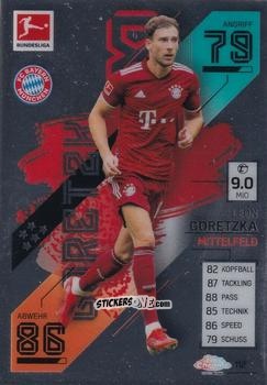 Cromo Leon Goretzka - German Bundesliga 2021-2022. Match Attax Chrome
 n. 112 - Topps