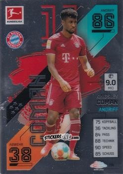 Sticker Kingsley Coman - German Bundesliga 2021-2022. Match Attax Chrome
 n. 114 - Topps