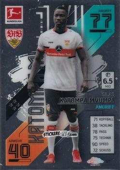 Cromo Silas Katompa Mvumpa - German Bundesliga 2021-2022. Match Attax Chrome
 n. 121 - Topps