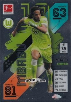 Sticker Kevin Mbabu - German Bundesliga 2021-2022. Match Attax Chrome
 n. 124 - Topps