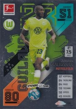Cromo Josuha Guilavogui - German Bundesliga 2021-2022. Match Attax Chrome
 n. 126 - Topps