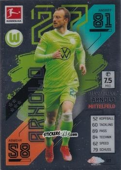 Figurina Maximilian Arnold - German Bundesliga 2021-2022. Match Attax Chrome
 n. 127 - Topps