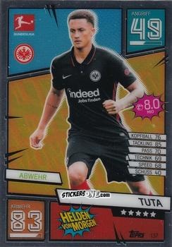 Sticker Tuta  - German Bundesliga 2021-2022. Match Attax Chrome
 n. 137 - Topps