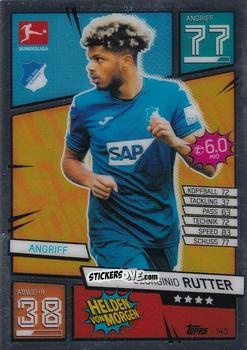 Cromo Georginio Rutter - German Bundesliga 2021-2022. Match Attax Chrome
 n. 140 - Topps
