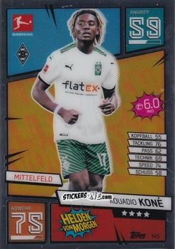 Figurina Kouadio Koné - German Bundesliga 2021-2022. Match Attax Chrome
 n. 145 - Topps