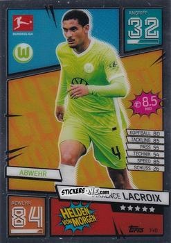 Cromo Maxence Lacroix - German Bundesliga 2021-2022. Match Attax Chrome
 n. 148 - Topps