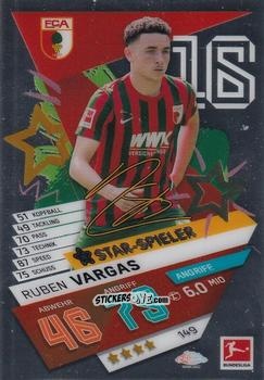 Figurina Ruben Vargas - German Bundesliga 2021-2022. Match Attax Chrome
 n. 149 - Topps