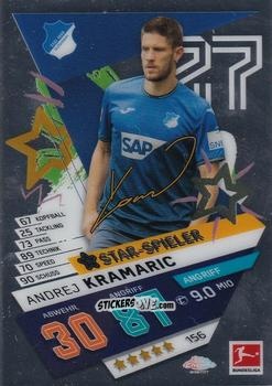 Figurina Andrej Kramaric - German Bundesliga 2021-2022. Match Attax Chrome
 n. 156 - Topps