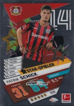 Sticker Patrik Schick - German Bundesliga 2021-2022. Match Attax Chrome
 n. 159 - Topps