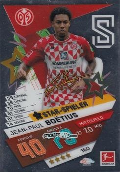 Cromo Jean-Paul Boëtius - German Bundesliga 2021-2022. Match Attax Chrome
 n. 160 - Topps