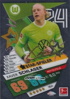 Sticker Xaver Schlager - German Bundesliga 2021-2022. Match Attax Chrome
 n. 164 - Topps