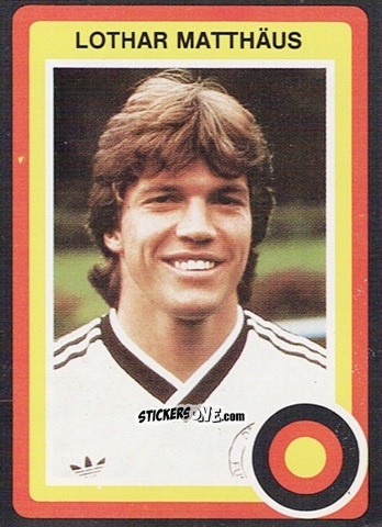 Figurina Lothar Matthaus - Fodbold EM 1988 n. 54 - Aller Læser Service
