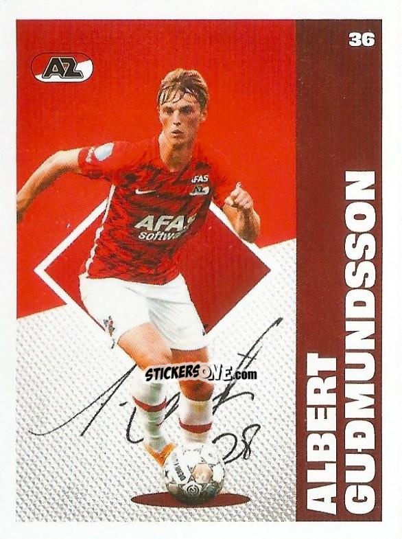 Sticker Albert Gudmundsson - Eredivisie Onze Voetbal helden 2021 n. 36 - Albert Heijn
